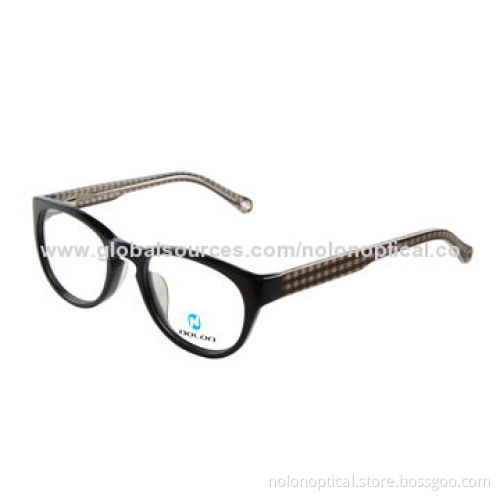 Cheap protective acetate optical frames with customized logo accepted